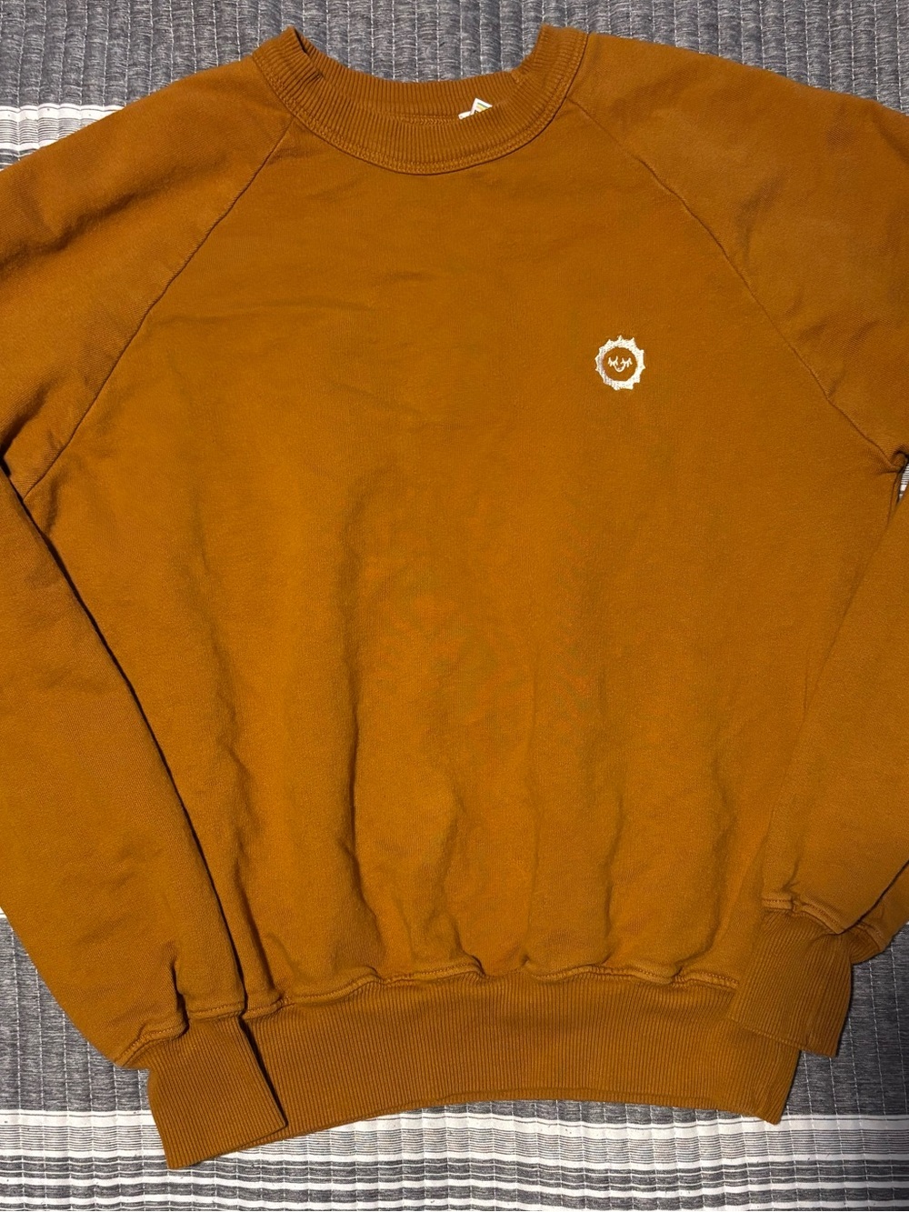 Spicy Mustard Crew Neck Sweatshirt